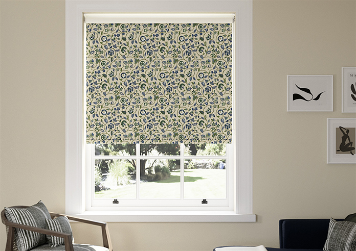 Land & Shore Esther (Blackout), Green - Roller Blind - Image 3